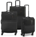 Roncato Metropolitan 4 Rollen Kofferset 3-teilig mit Dehnfalte schwarz