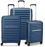 Roncato Ibiza 4 Rollen Kofferset 3-teilig blau