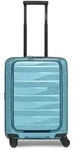 Bergpfeil Travel 4 Rollen Kabinentrolley 55 cm Laptopfach mit Dehnfalte blau