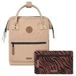 Cabaia Adventurer Velvet Small City Rucksack S 30 cm beige