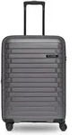 Pactastic Collection 04 THE MEDIUM + 4 Rollen Trolley M 66 cm mit Dehnfalte grau