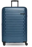 Pactastic Collection 04 THE LARGE + 4 Rollen Trolley L 75 cm mit Dehnfalte blau