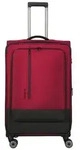 Travelite Crosslite 5.0 4 Rollen Trolley L 77 cm mit Dehnfalte rot