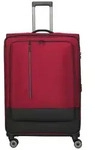 Travelite Crosslite 4 Rollen Trolley XL 81 cm mit Dehnfalte rot