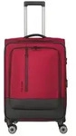 Travelite Crosslite 5.0 4 Rollen Trolley M 66 cm mit Dehnfalte rot