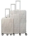 Travelite Panello 4 Rollen Kofferset 3-teilig weiss