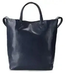 Liebeskind Hera Shopper Tasche L Leder 37 cm blau