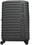 Mandarina Duck Flyduck 4 Rollen Trolley 69 cm mit Dehnfalte schwarz