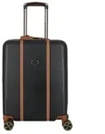 Delsey Paris Cadence 4 Rollen Kabinentrolley 55 cm mit Dehnfalte schwarz