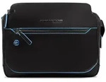 Piquadro Blue Square Umh&auml;ngetasche Leder 27 cm schwarz
