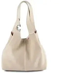 Coccinelle C-Easy Schultertasche Leder 36 cm rosa