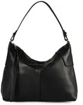 Liebeskind Mila Schultertasche M Leder 38 cm schwarz