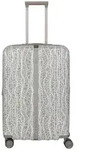 Travelite Lascana Edition 4 Rollen Trolley M 65 cm mit Dehnfalte silberfarben