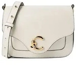 Coccinelle C-Me Umh&auml;ngetasche Leder 21 cm weiss