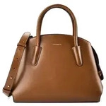 Coccinelle Tylde Handtasche Leder 31 cm braun