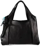 Gabs Zeynep Schultertasche Leder 46 cm schwarz