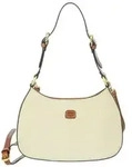 Bric's Volterra Trama Schultertasche 29 cm beige