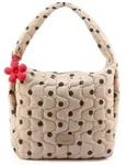Seidenfelt Vaala Schultertasche 37 cm beige