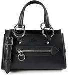 Lacoste Celys Schultertasche 25 cm schwarz