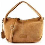 Burkely Vienna Schultertasche Leder 24.5 cm braun