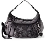 Juicy Couture Daydreamer Schultertasche M 34 cm grau