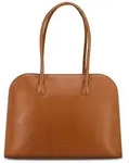 Jost Rana Schultertasche Leder 40 cm braun
