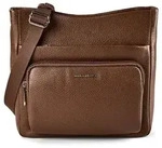 Mandarina Duck Mellow Leather Umh&auml;ngetasche Leder 30 cm braun
