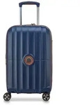 Delsey Paris Carrousel 2 4 Rollen Kabinentrolley 55 cm mit Dehnfalte blau