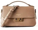Lacoste Champs Elysees Handtasche Leder 24 cm braun