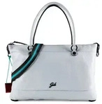 Gabs G3 Plus Handtasche M Leder 37 cm grau