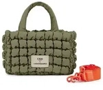 LES VISIONNAIRES Unio Cortina S Handtasche 34 cm gr&uuml;n