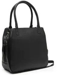 The Chesterfield Brand Solvin Schultertasche Leder 30 cm schwarz