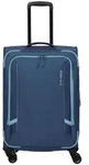 Travelite Corsiica 4 Rollen Trolley M 67 cm mit Dehnfalte blau