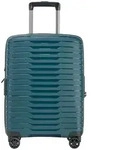Stratic Novium 4 Rollen Kabinentrolley S 55 cm mit Dehnfalte petrol