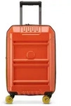 Delsey Paris Rempart 2.0 4 Rollen Kabinentrolley 55 cm mit Dehnfalte orange