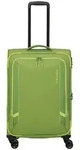 Travelite Corsiica 4 Rollen Trolley M 67 cm mit Dehnfalte gr&uuml;n