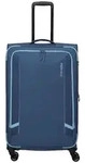 Travelite Corsiica 4 Rollen Trolley L 77 cm mit Dehnfalte blau