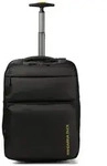 Mandarina Duck Zephyr 2 Rollen Rucksacktrolley 54 cm Laptopfach schwarz