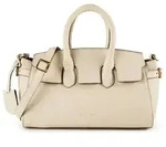 Burkely Demi Handtasche Leder 28 cm weiss
