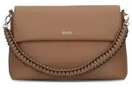 Zwei Yuna Schultertasche 32 cm braun