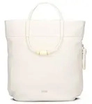Zwei Perla Schultertasche 34 cm weiss
