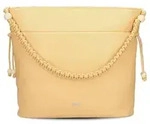 Zwei Perla Schultertasche 41 cm gelb