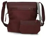 Zwei Jana Umh&auml;ngetasche 29 cm rot