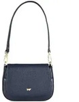 Braun B&uuml;ffel Hanna Schultertasche XS Leder 21 cm blau