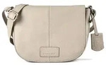 Burkely Soft Skylar Umh&auml;ngetasche Leder 21 cm grau