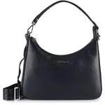 Bogner Wallis Odette Schultertasche Leder 32 cm blau