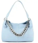 Liebeskind Mira Schultertasche M Leder 47 cm blau