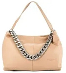 Liebeskind Mira Schultertasche M Leder 47 cm beige