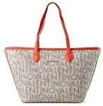 Valentino Logo Shopper Tasche 50 cm orange