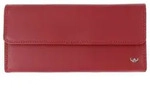 Golden Head Polo Geldb&ouml;rse RFID Schutz Leder 19.5 cm rot